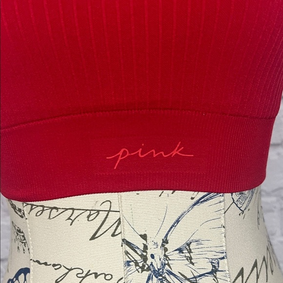 PINK Victoria's Secret Red Crop Top - Picture 4 of 9